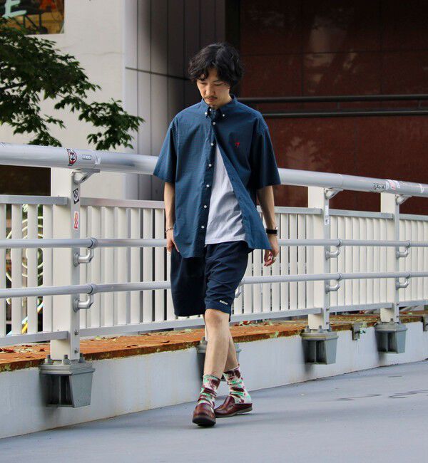 GLOSTER「【BARBOUR/バブアー】staple logo 7 swim short ロゴ スイムショーツ」|その他|