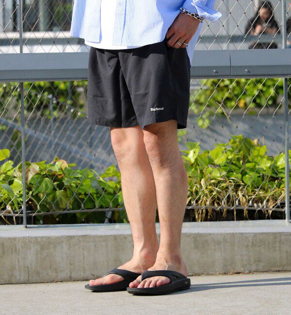 GLOSTER「【BARBOUR/バブアー】staple logo 7 swim short ロゴ スイムショーツ」|その他|