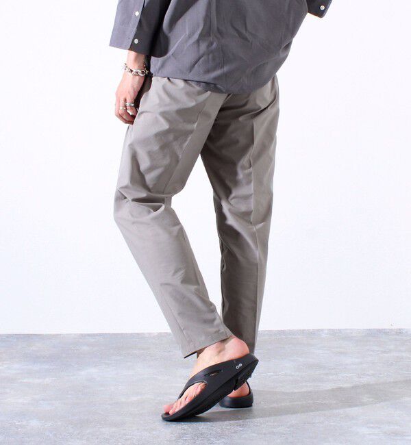 GLOSTER「【セットアップ/ビジカジ対応】エアードッツ 快適軽量 イージーパンツ スラックス」|チノ|