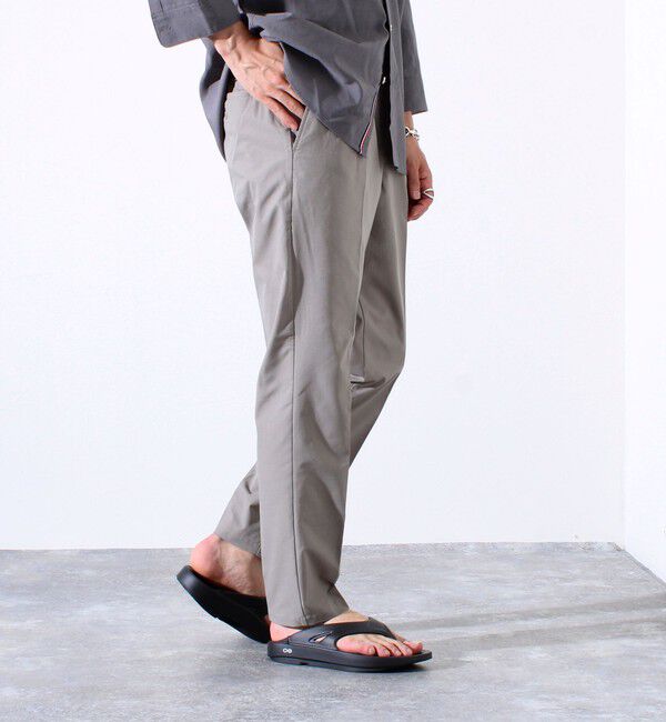 GLOSTER「【セットアップ/ビジカジ対応】エアードッツ 快適軽量 イージーパンツ スラックス」|チノ|