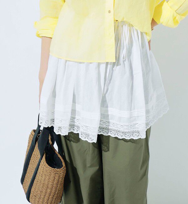 fredy emue「2WAYギャザーレイヤードスカート」|スカート|