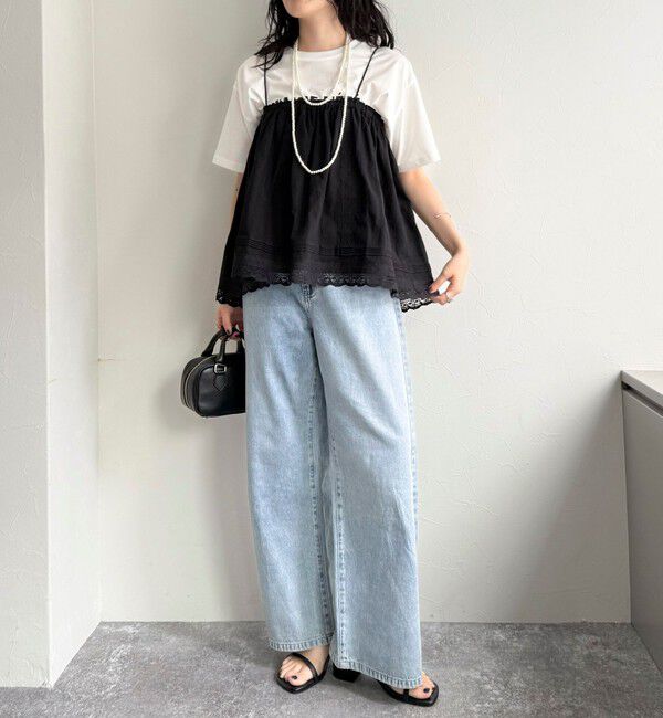 fredy emue「2WAYギャザーレイヤードスカート」|スカート|