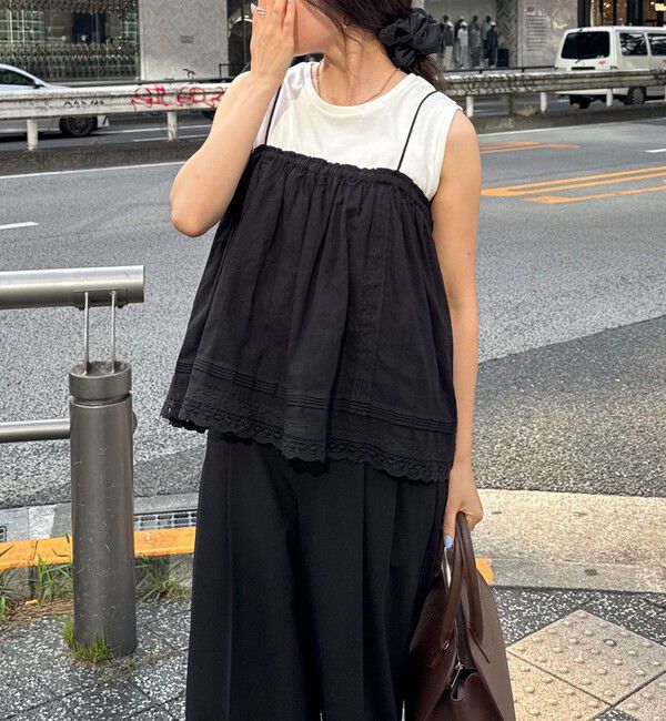 fredy emue「2WAYギャザーレイヤードスカート」|スカート|