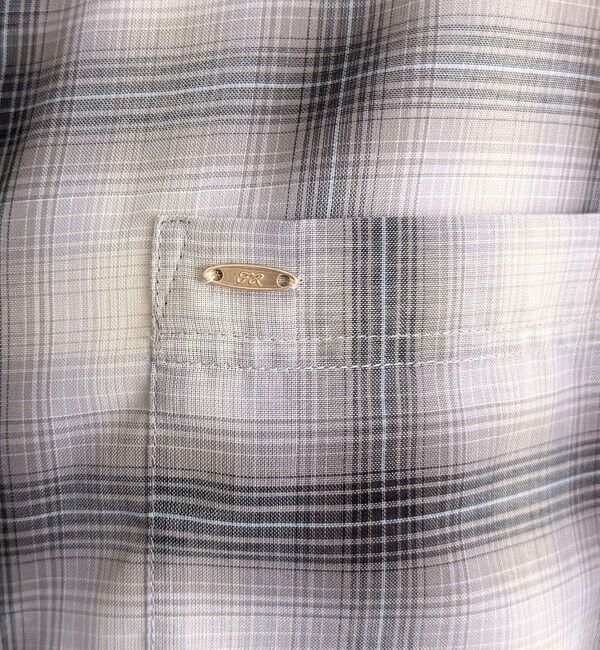 fredy emue「オンブレーチェック柄シャツ」|シャツ・ブラウス|