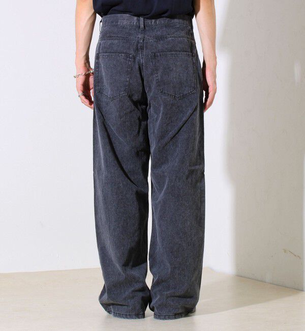 GLOSTER「【ワイド好き必見】ダック地 ワイドシルエットパンツ」|チノ|