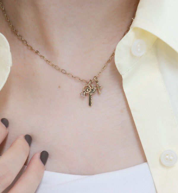 fredy emue「3モチーフプチネックレス」|ネックレス|