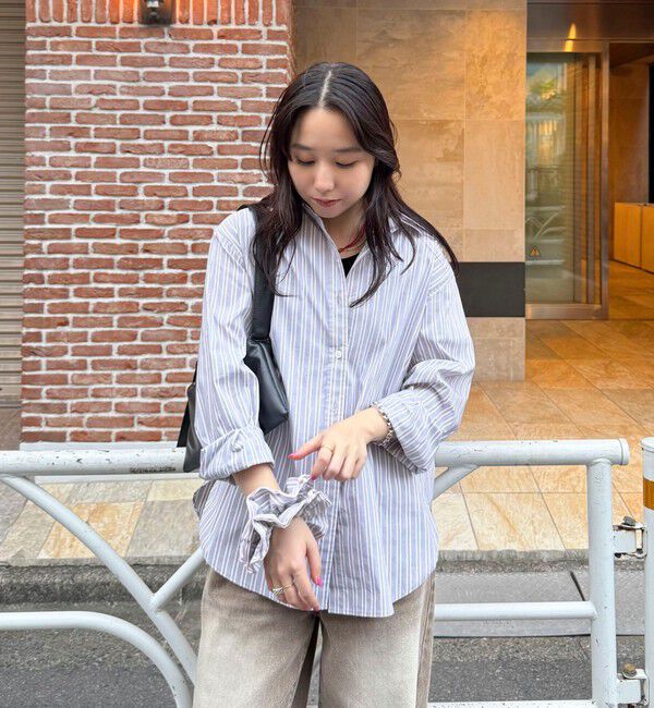 fredy emue「ストライプシュシュ」|ヘアゴム・シュシュ|