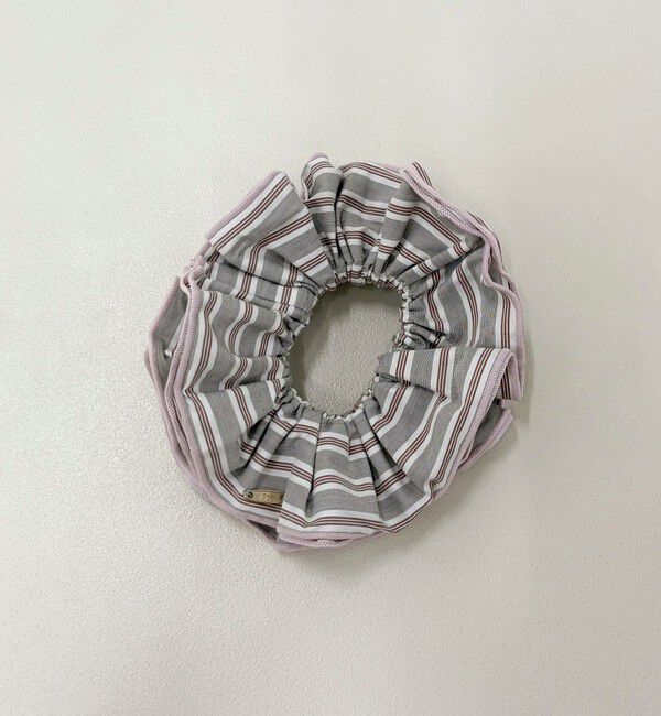 fredy emue「ストライプシュシュ」|ヘアゴム・シュシュ|