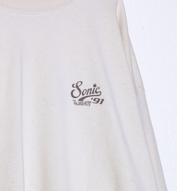 GLOSTER「【SONIC/ソニック】UNISEX ヴィンテージ風 ロンT」|Tシャツ・カットソー|
