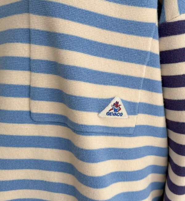 fredy emue「【GEVACO/ゲバコ】ボーダーニットプルオーバー」|ニット・セーター|