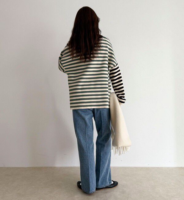 fredy emue「【GEVACO/ゲバコ】ボーダーニットプルオーバー」|ニット・セーター|