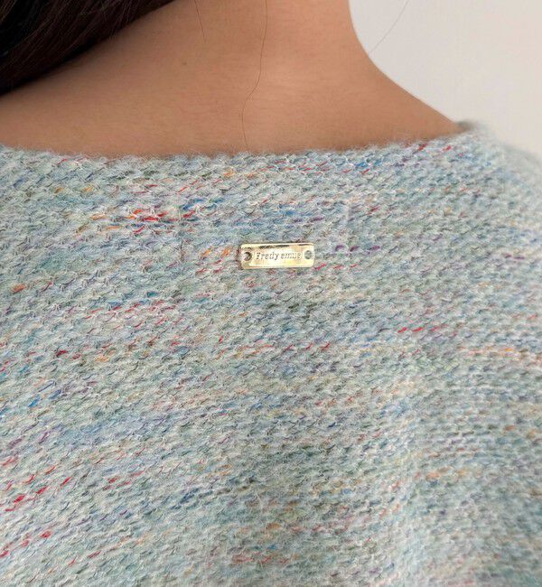 fredy emue「ツィードニットソーコクーンプルオーバー」|Tシャツ・カットソー|