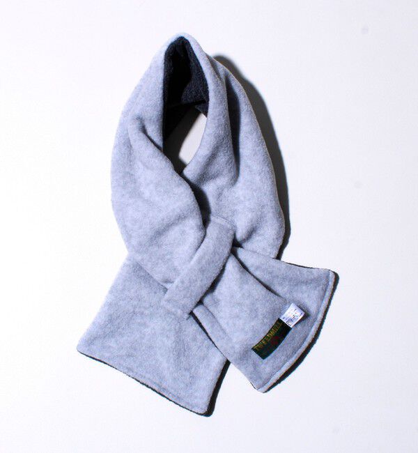 GLOSTER「【GLOSTER別注】【TWEEDMILL】ループフリーススカーフ」|マフラー|ライトグレー