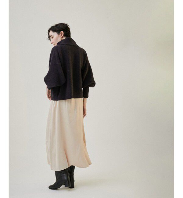 SALON adam et rope'「シルクフレアースカート【セットアップ対応】【洗える】」|スカート|