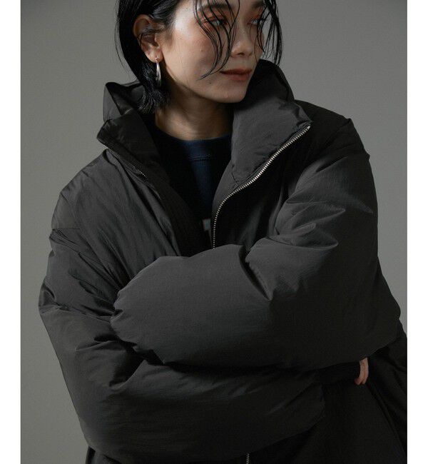 SALON adam et rope'「[GREENDOWN（グリーンダウン）][撥水加工]スタンドカラーダウンジャケット」|ダウン|