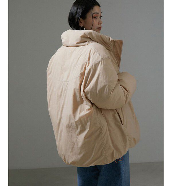 SALON adam et rope'「[GREENDOWN（グリーンダウン）][撥水加工]スタンドカラーダウンジャケット」|ダウン|