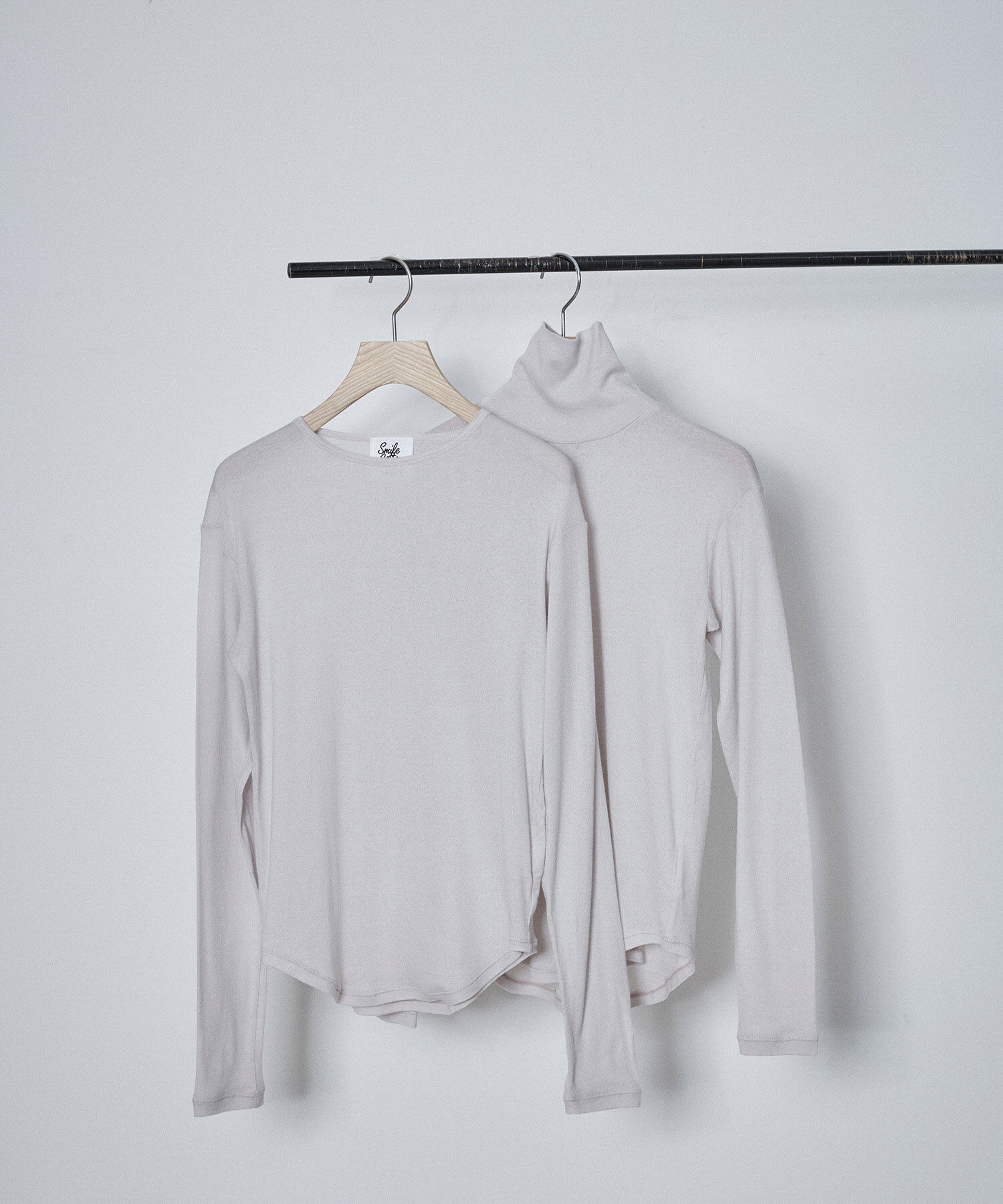 SALON adam et rope'「【Smile Cotton】2PACK TEE」|Tシャツ・カットソー|グレー(07)