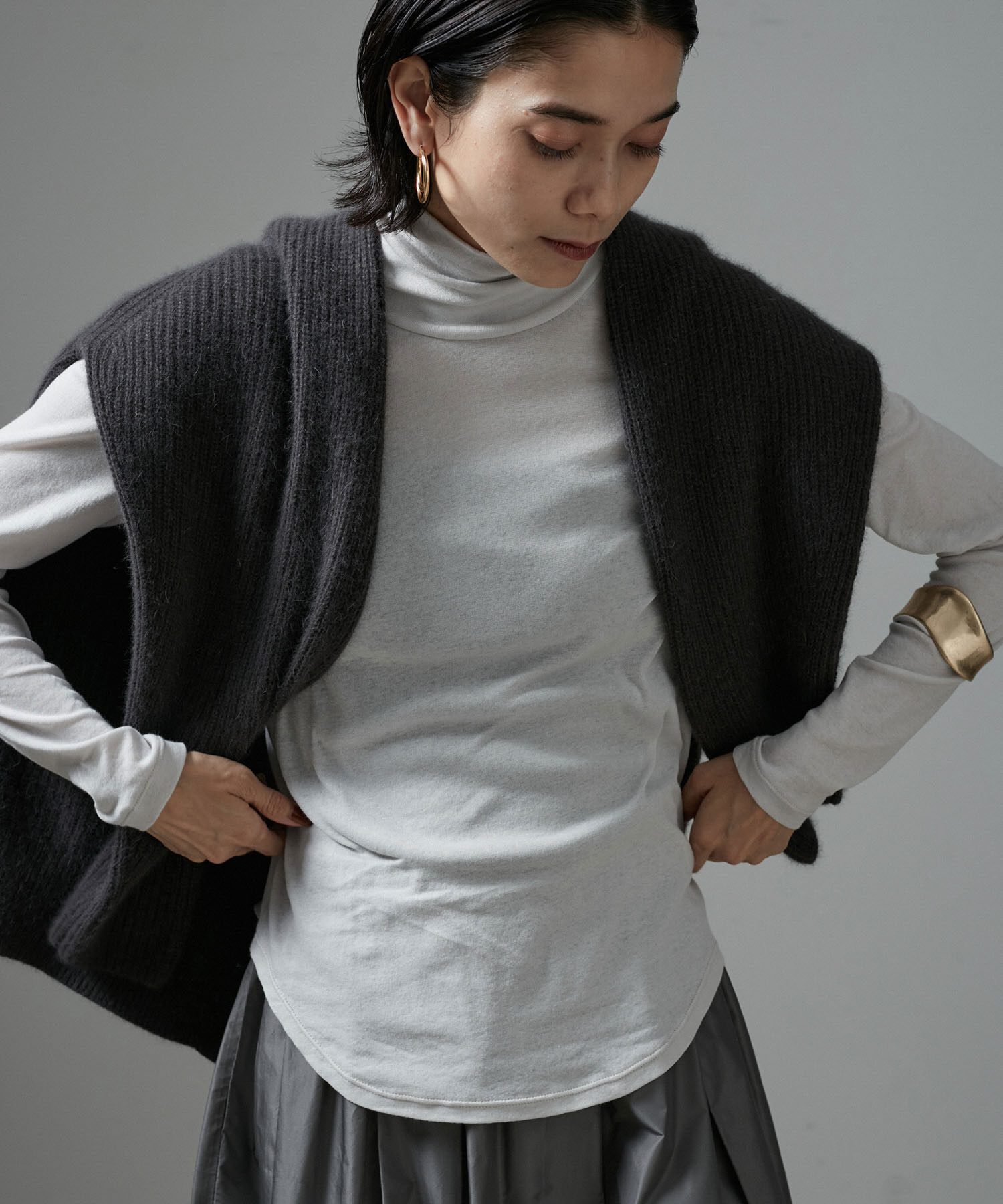 SALON adam et rope'「【Smile Cotton】2PACK TEE」|Tシャツ・カットソー|