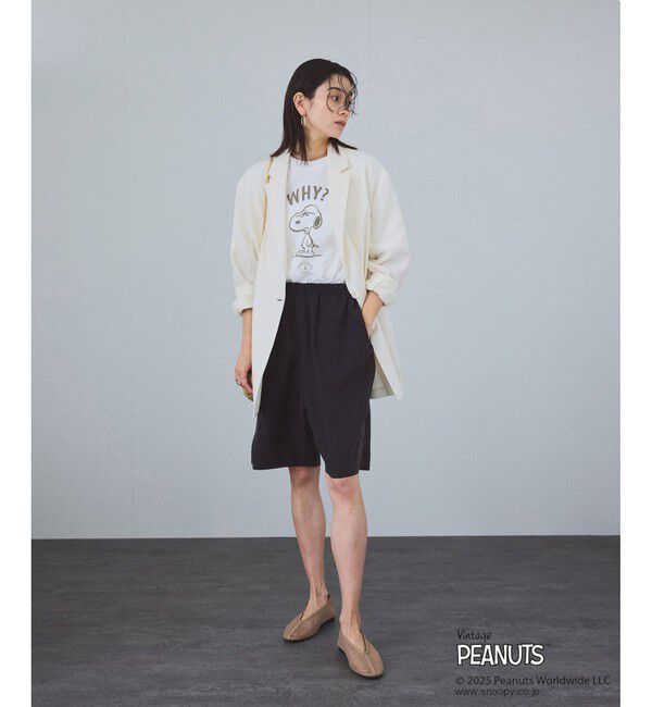 SALON adam et rope'「【WEB限定】PEANUTS&times;SALON anniversary Tシャツ」|Tシャツ・カットソー|