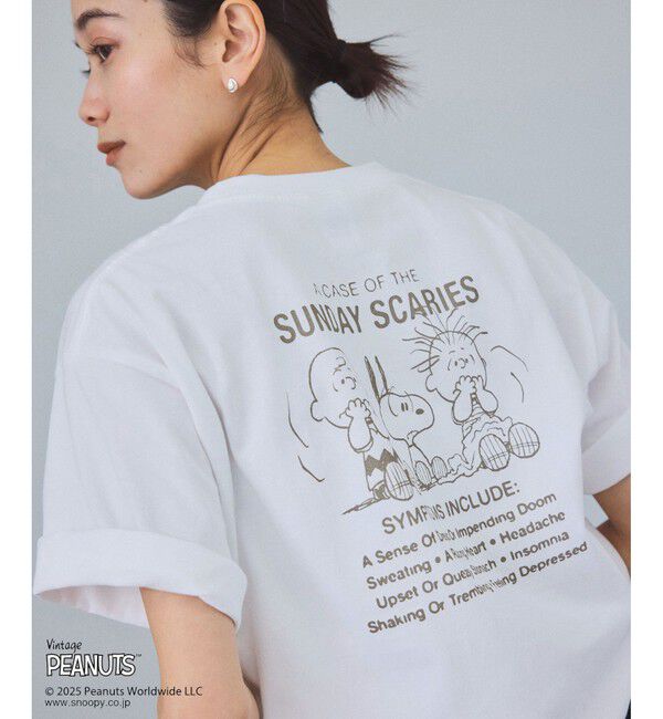 SALON adam et rope'「【WEB限定】PEANUTS&times;SALON anniversary Tシャツ」|Tシャツ・カットソー|