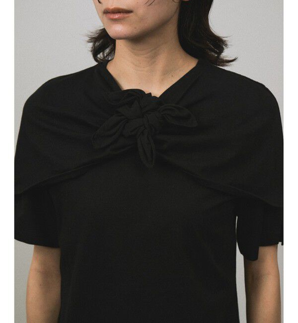 SALON adam et rope'「【MAISON EENK（メゾン インク）】Jeong-Ja Knot T-Shirt」|Tシャツ・カットソー|