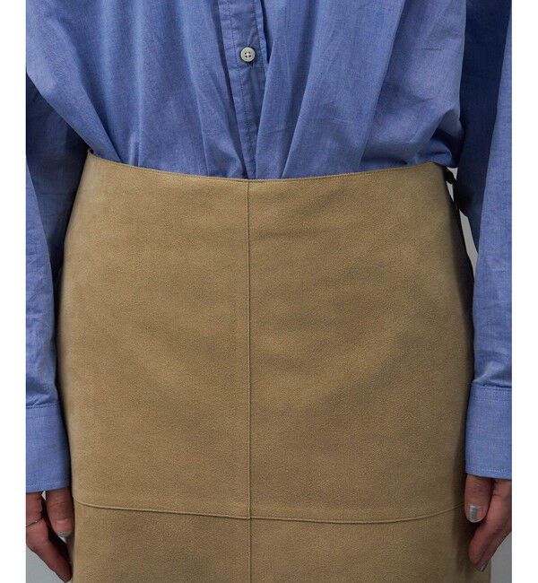 SALON adam et rope'「Ultrasuede(R)スエードスカート / セットアップ対応」|スカート|