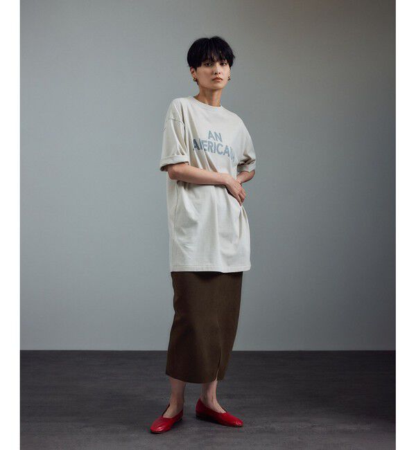 SALON adam et rope'「Ultrasuede(R)スエードスカート / セットアップ対応」|スカート|