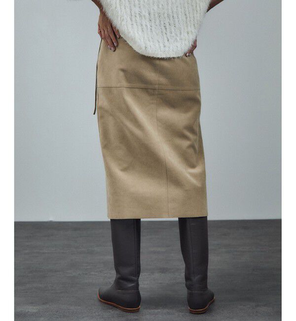 SALON adam et rope'「Ultrasuede(R)スエードスカート / セットアップ対応」|スカート|