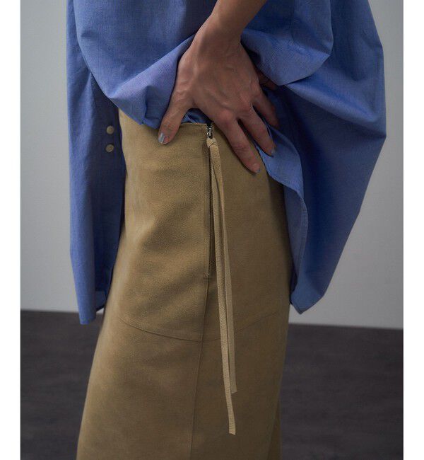SALON adam et rope'「Ultrasuede(R)スエードスカート / セットアップ対応」|スカート|