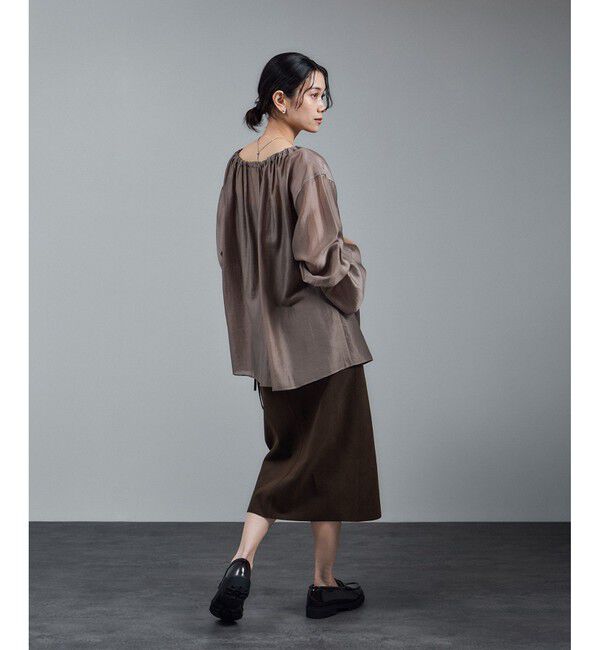 SALON adam et rope'「Ultrasuede(R)スエードスカート / セットアップ対応」|スカート|