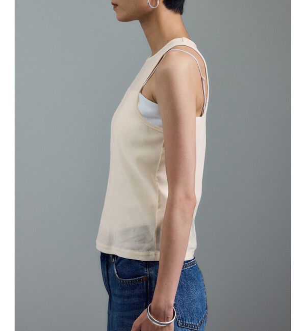 SALON adam et rope'「【WEB限定】マルチウェイベロアタッチレイヤードプルオーバー」|Tシャツ・カットソー|