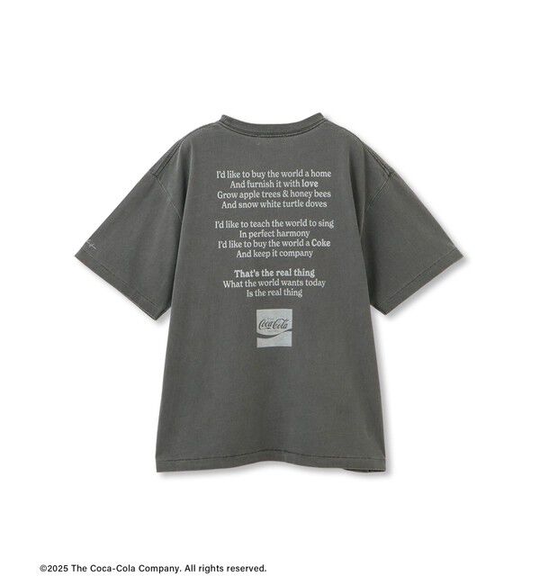SALON adam et rope'「Coca-Cola ビンテージライクTシャツ」|Tシャツ・カットソー|