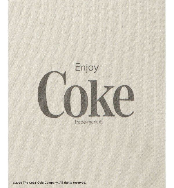 SALON adam et rope'「Coca-Cola ビンテージライクTシャツ」|Tシャツ・カットソー|