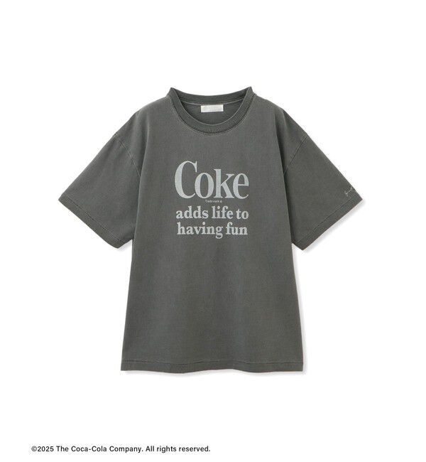 SALON adam et rope'「Coca-Cola ビンテージライクTシャツ」|Tシャツ・カットソー|