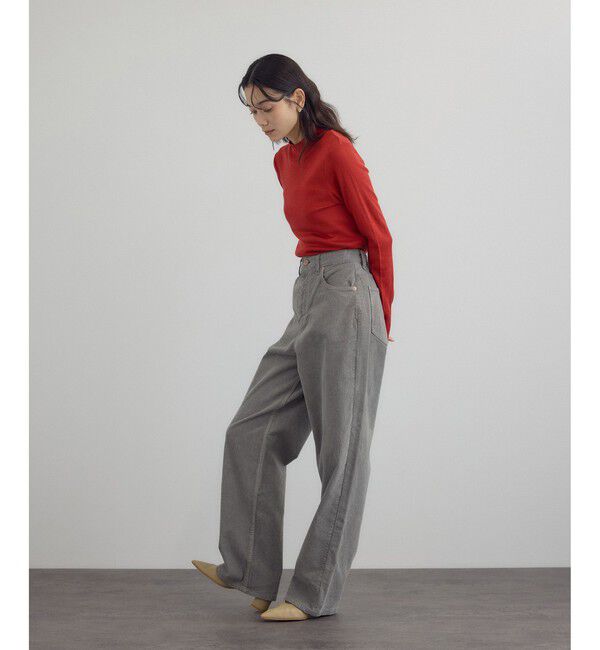 SALON adam et rope'「Hug Silkハイネックプルオーバー」|Tシャツ・カットソー|