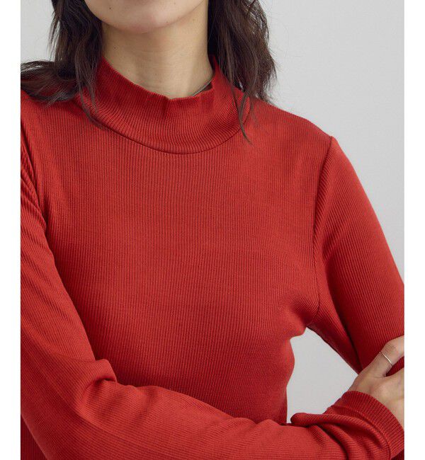 SALON adam et rope'「Hug Silkハイネックプルオーバー」|Tシャツ・カットソー|