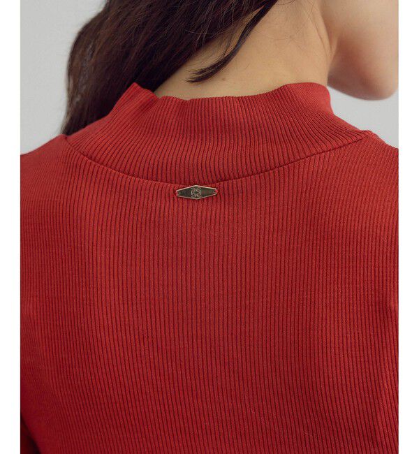 SALON adam et rope'「Hug Silkハイネックプルオーバー」|Tシャツ・カットソー|