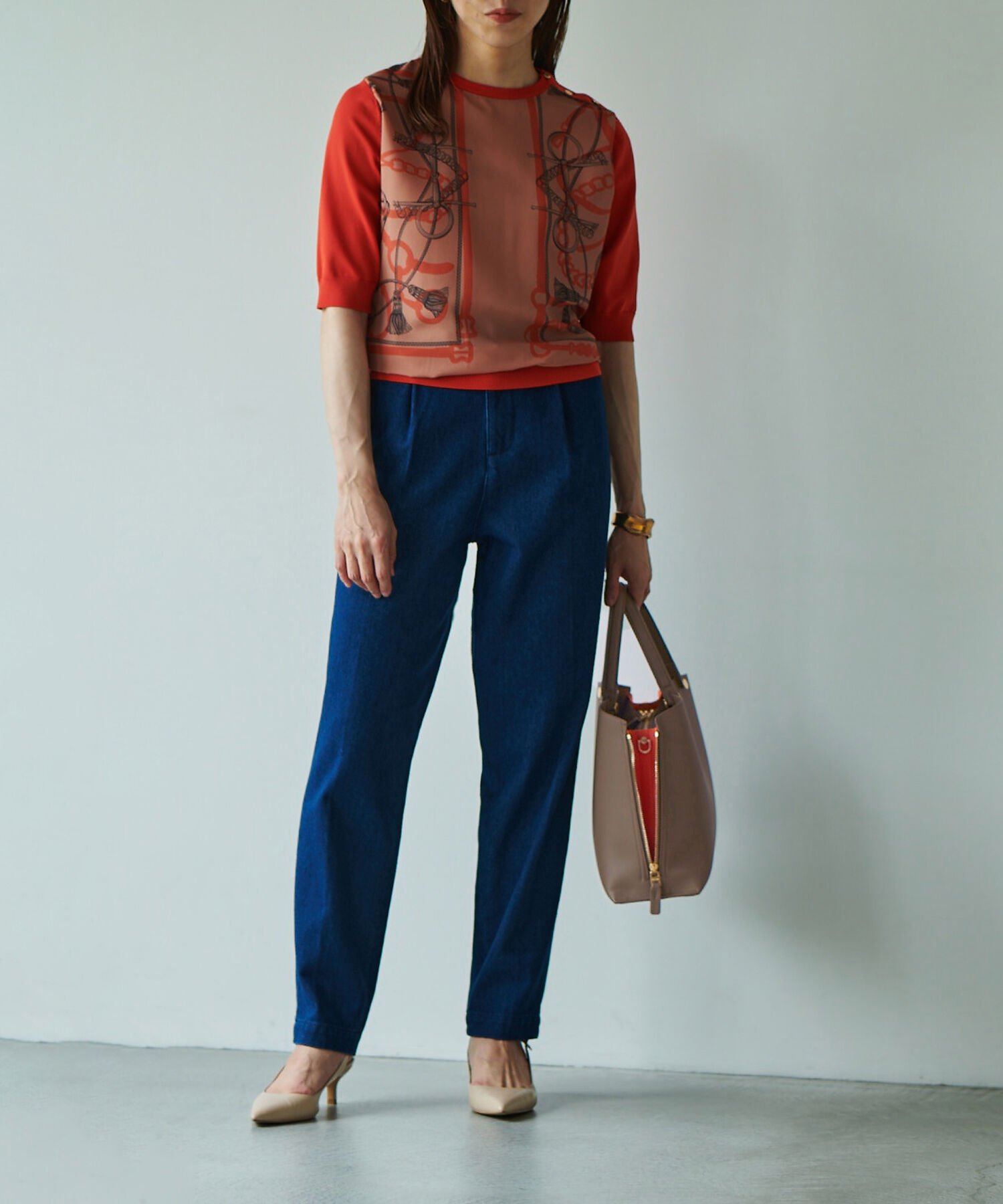 E'POR「【E'POR】Y BAG Medium（サイドジップトートバッグ）/一部WEB限定」|ハンドバッグ|