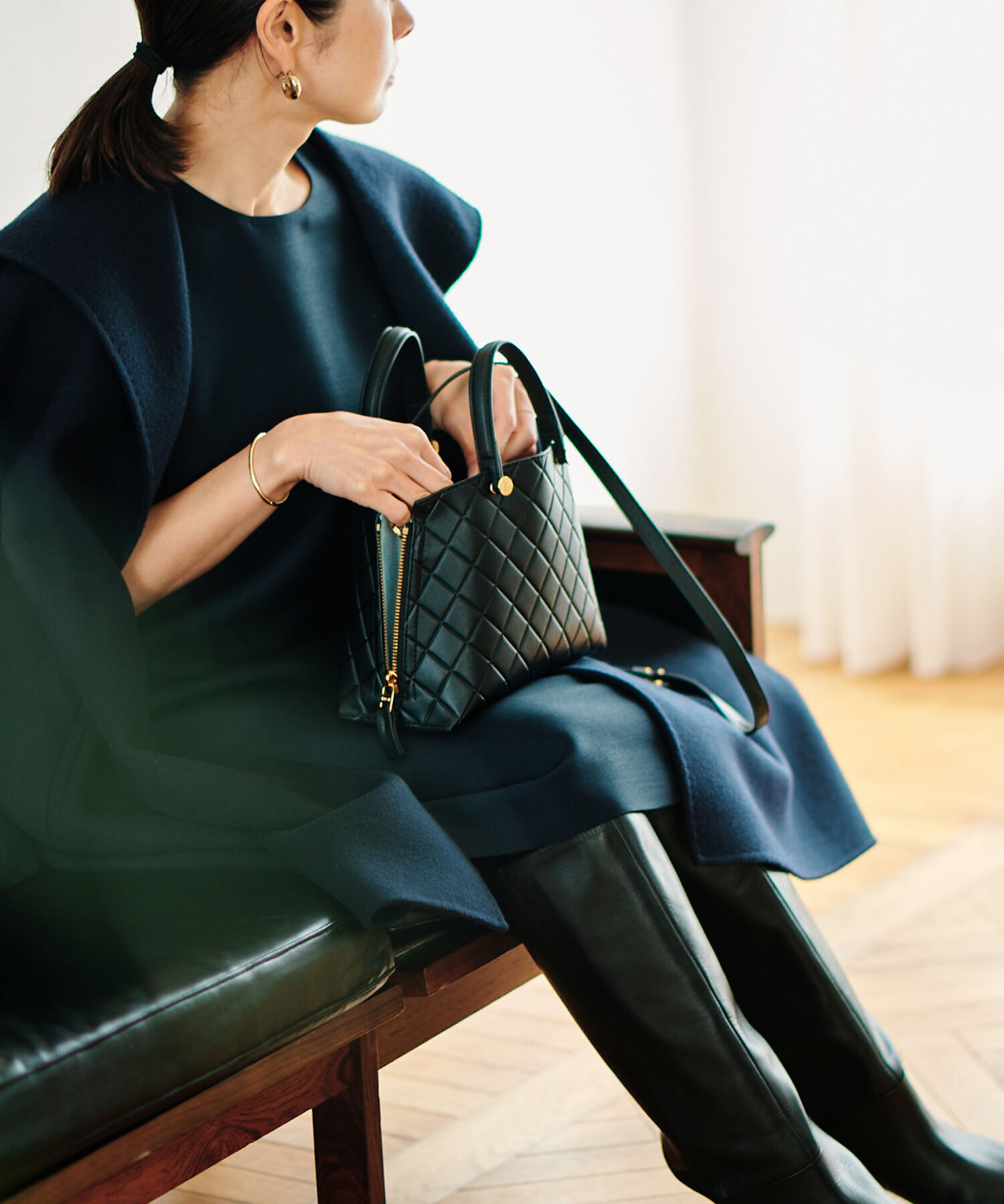 E'POR「【新色追加】【E'POR】 Y BAG Mini【雑誌掲載】」|ハンドバッグ|