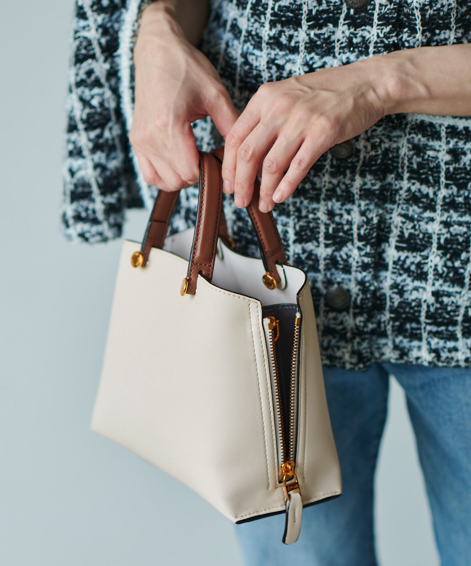 E'POR「【新色追加】【E'POR】 Y BAG Mini【雑誌掲載】」|ハンドバッグ|