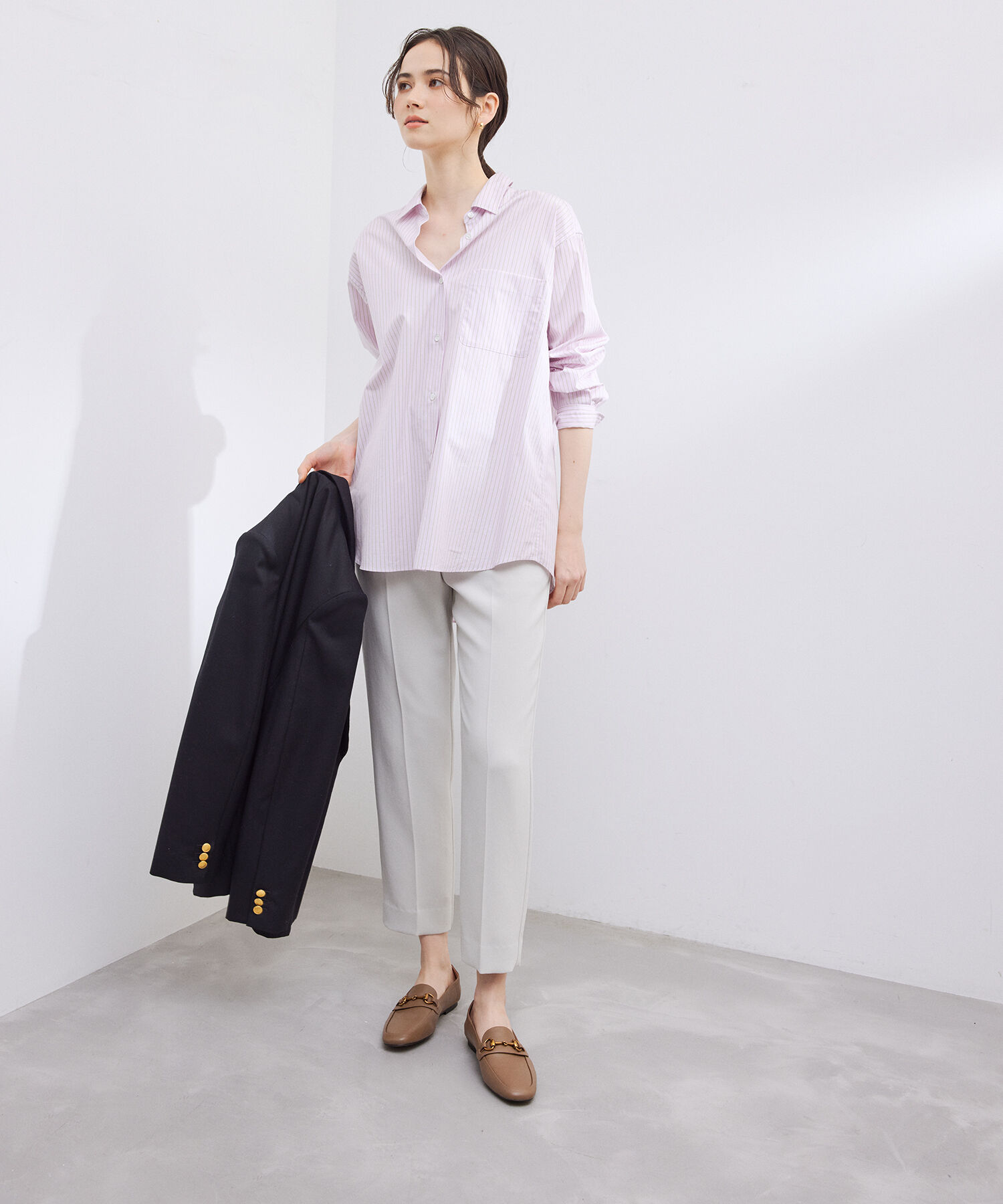 ROPE「【高評価】定番ソフトレザービットローファー」|ローファー|