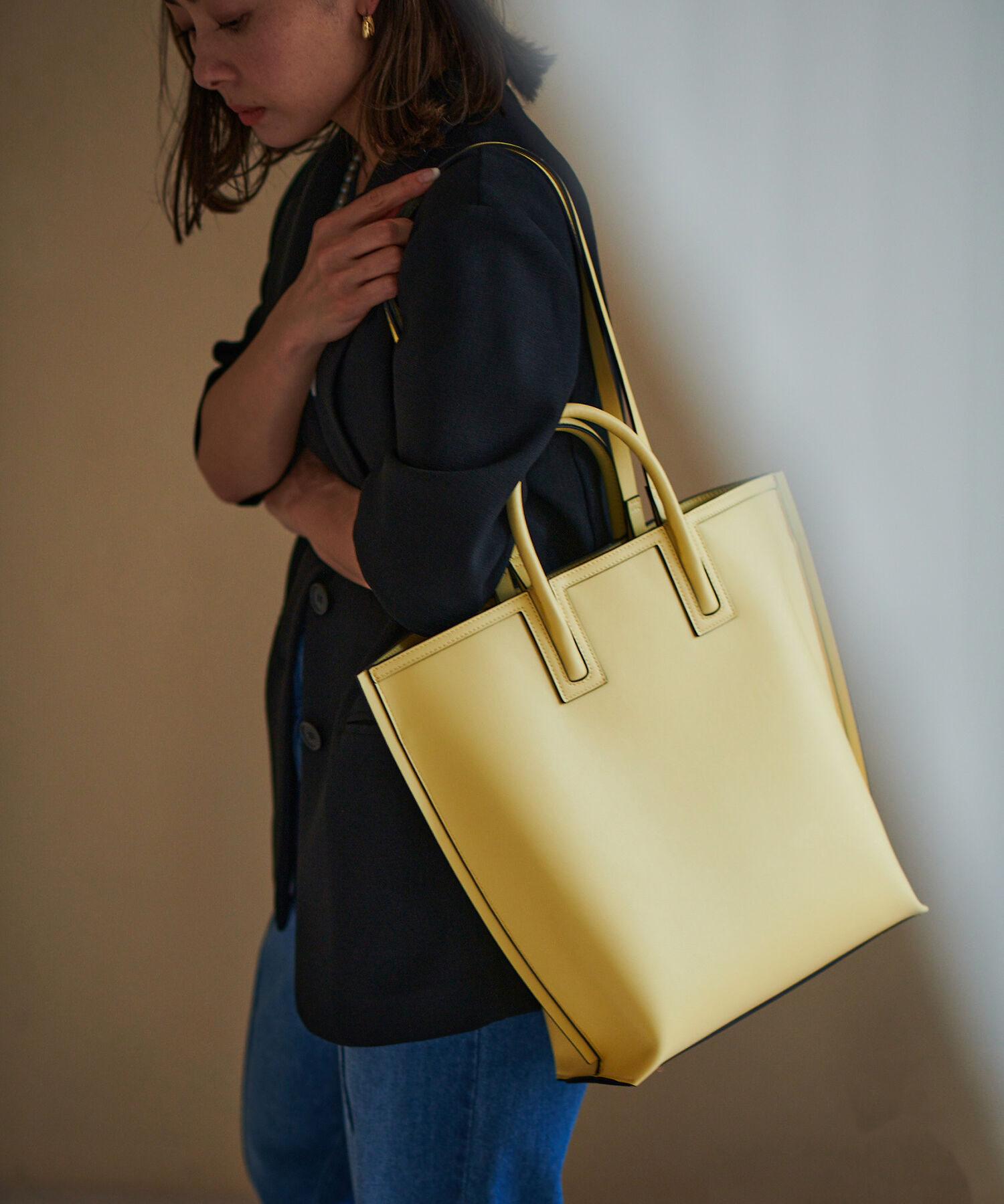 E'POR「【E'POR】【A4対応】【一部直営店舗・WEB限定】LIMITED MODEL Ree Large（リー）【雑誌掲載】」|トートバッグ|