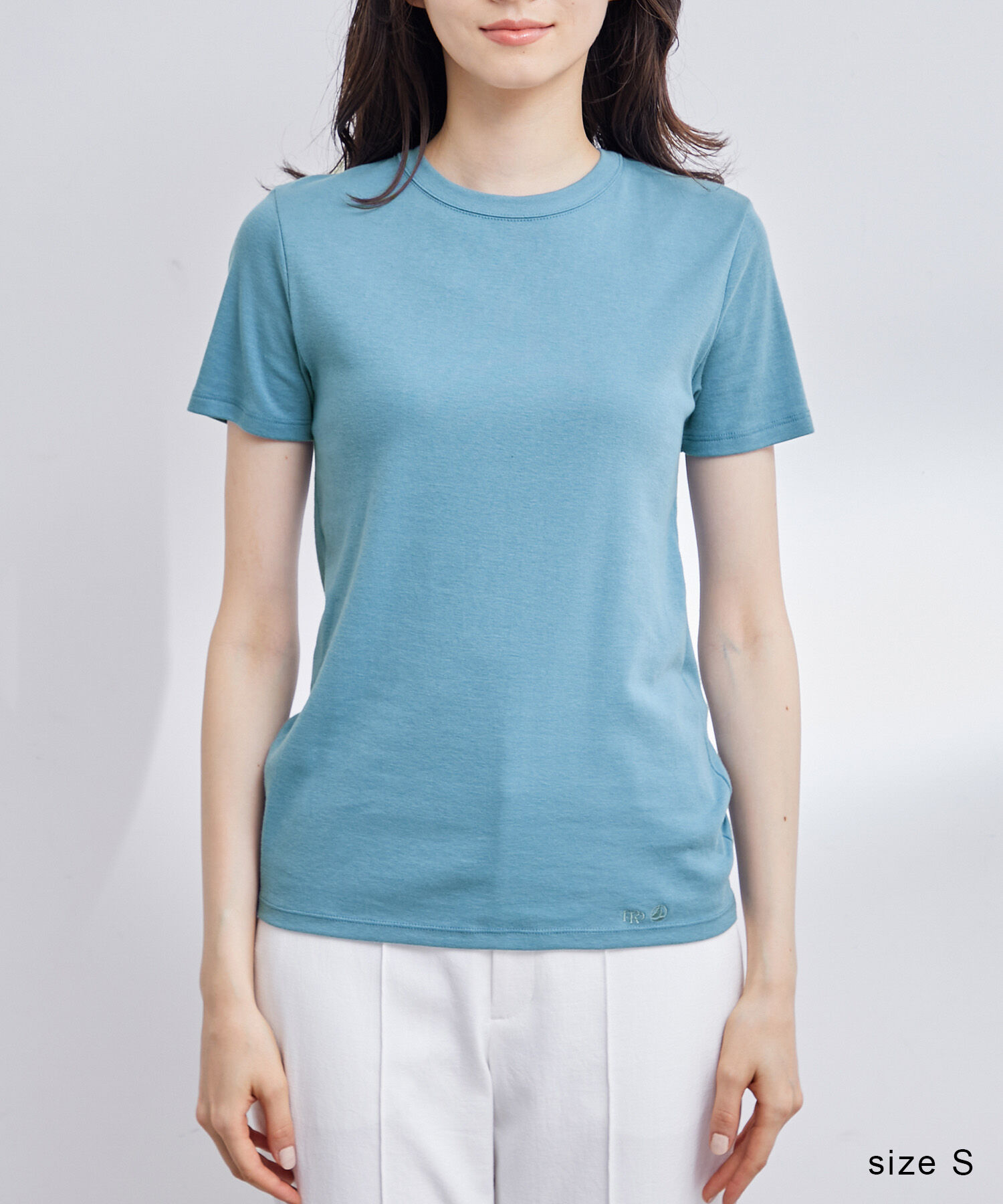 ROPE「【PETIT BATEAU（プチバトー）&times;ROPE'】ラウンドネックTEE」|Tシャツ・カットソー|