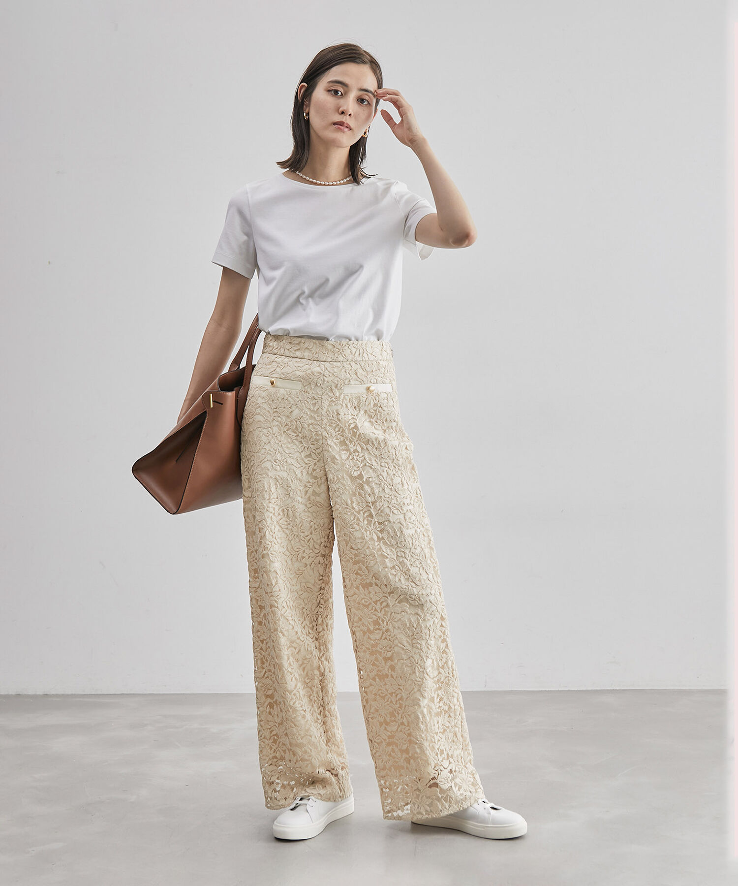 ROPE「リバーレースパンツ/セットアップ対応」|その他|