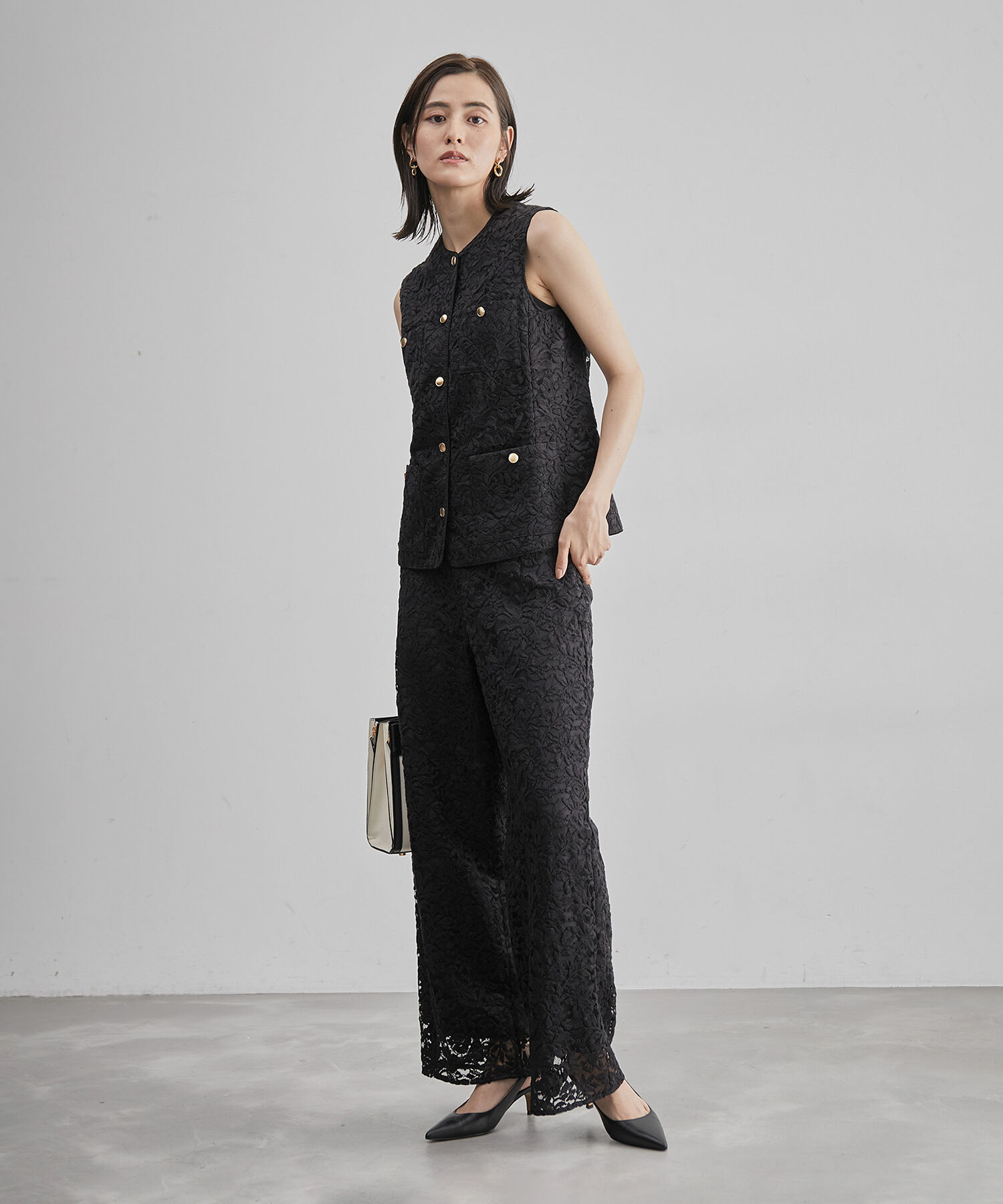 ROPE「リバーレースパンツ/セットアップ対応」|その他|