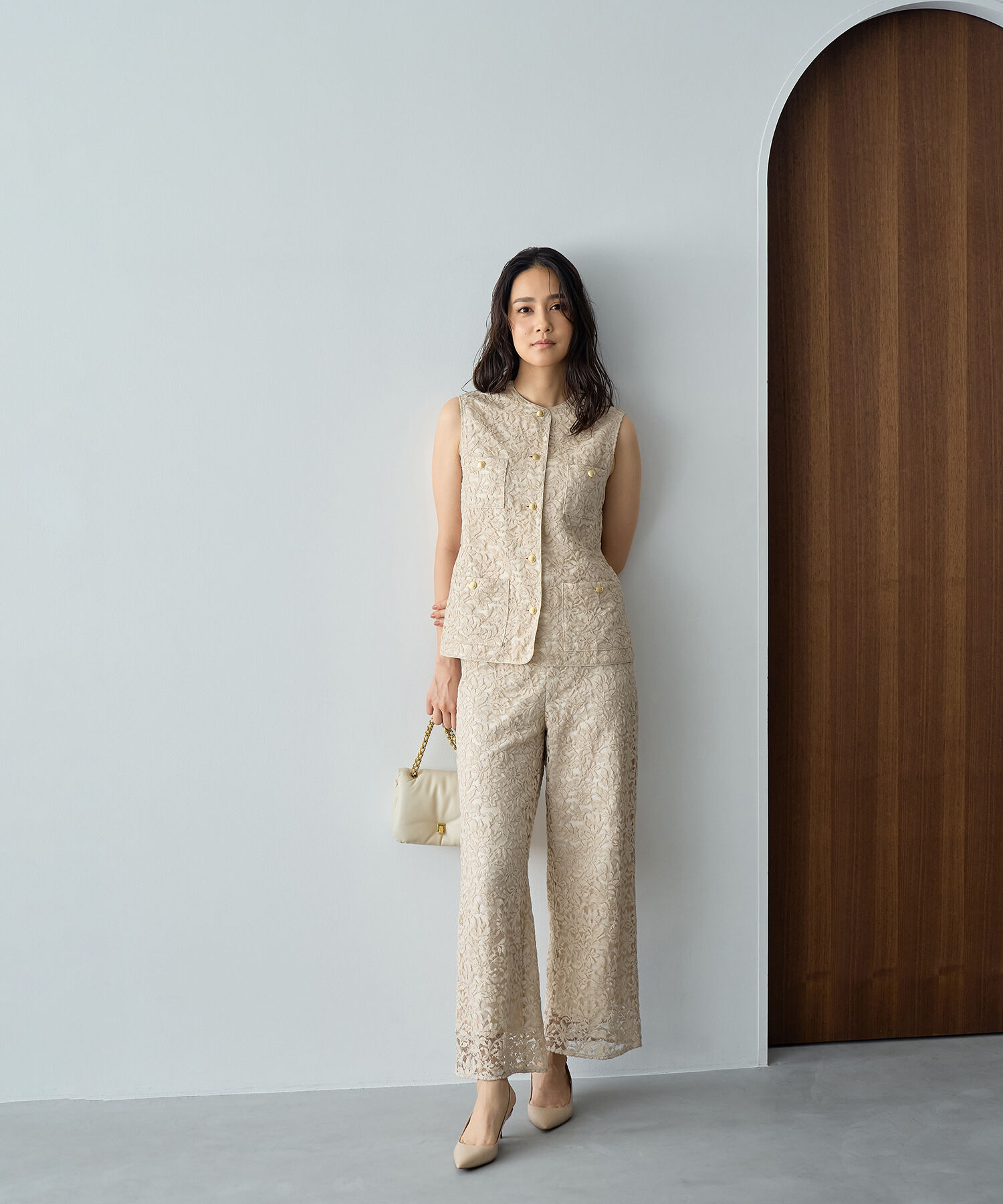 ROPE「リバーレースパンツ/セットアップ対応」|その他|