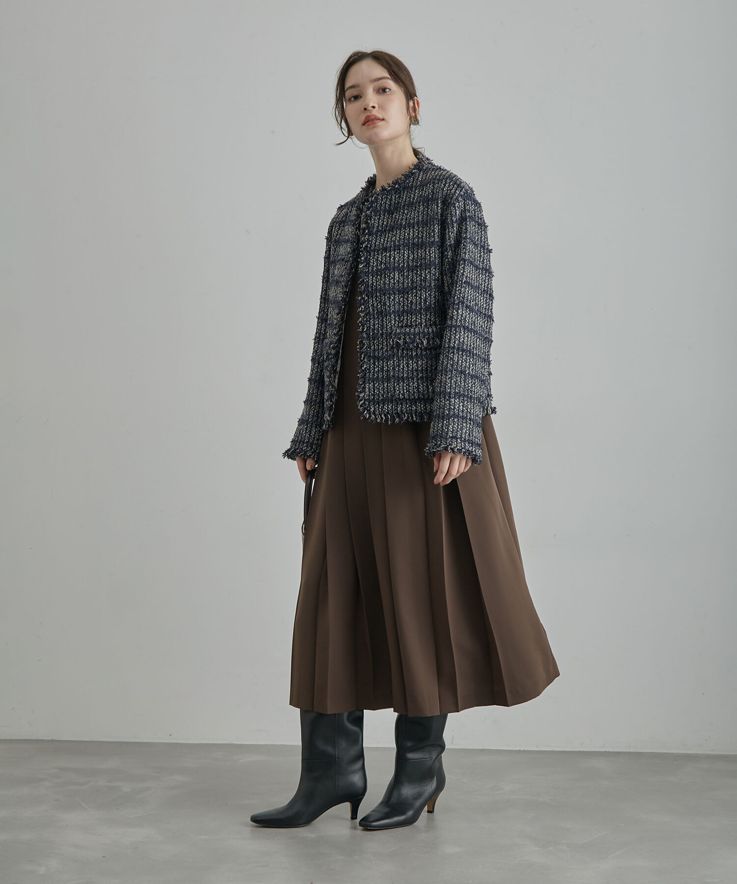 ROPE「【雑誌掲載】リアルレザーヒールロングブーツ」|その他|