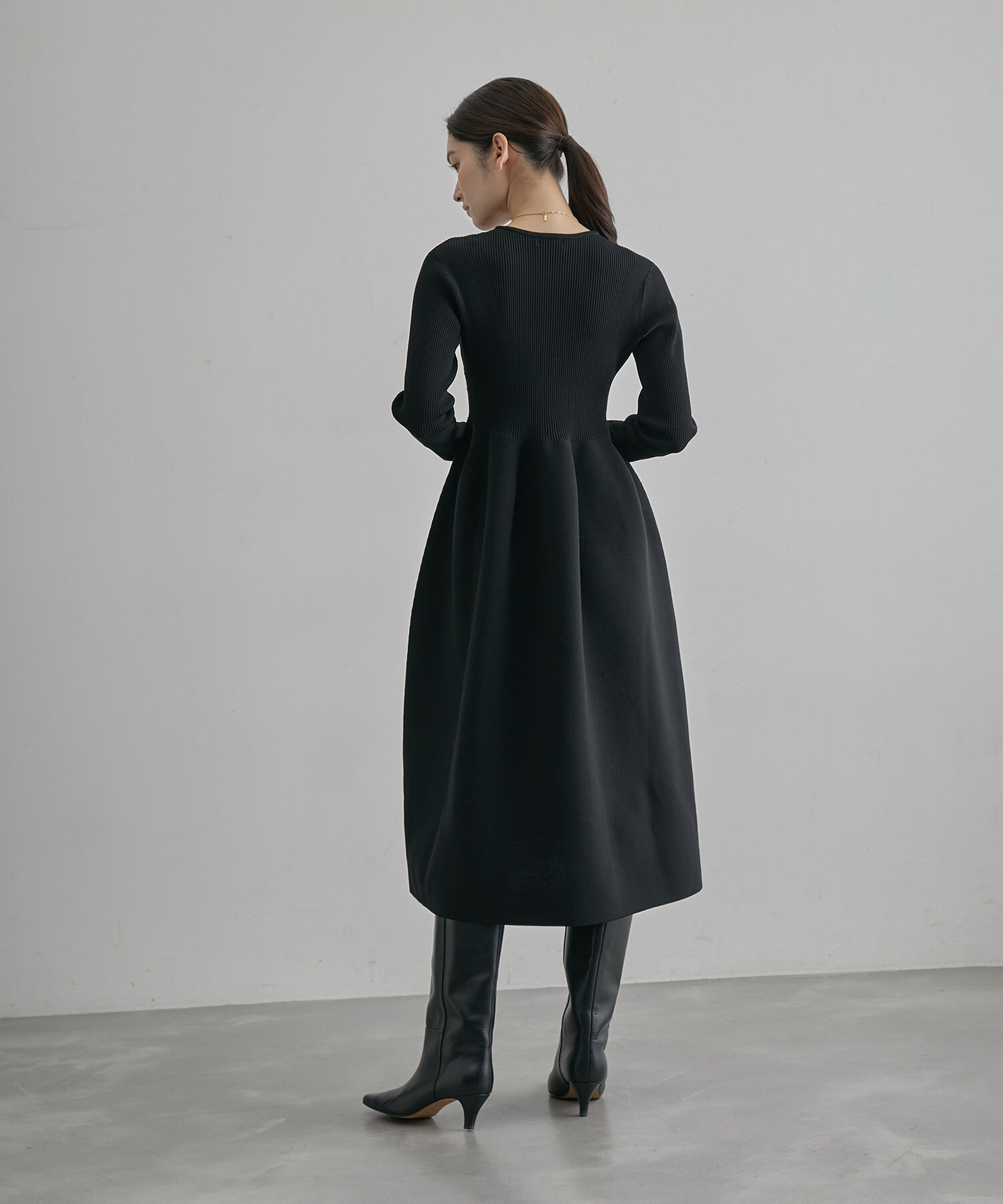 ROPE「【雑誌掲載】リアルレザーヒールロングブーツ」|その他|