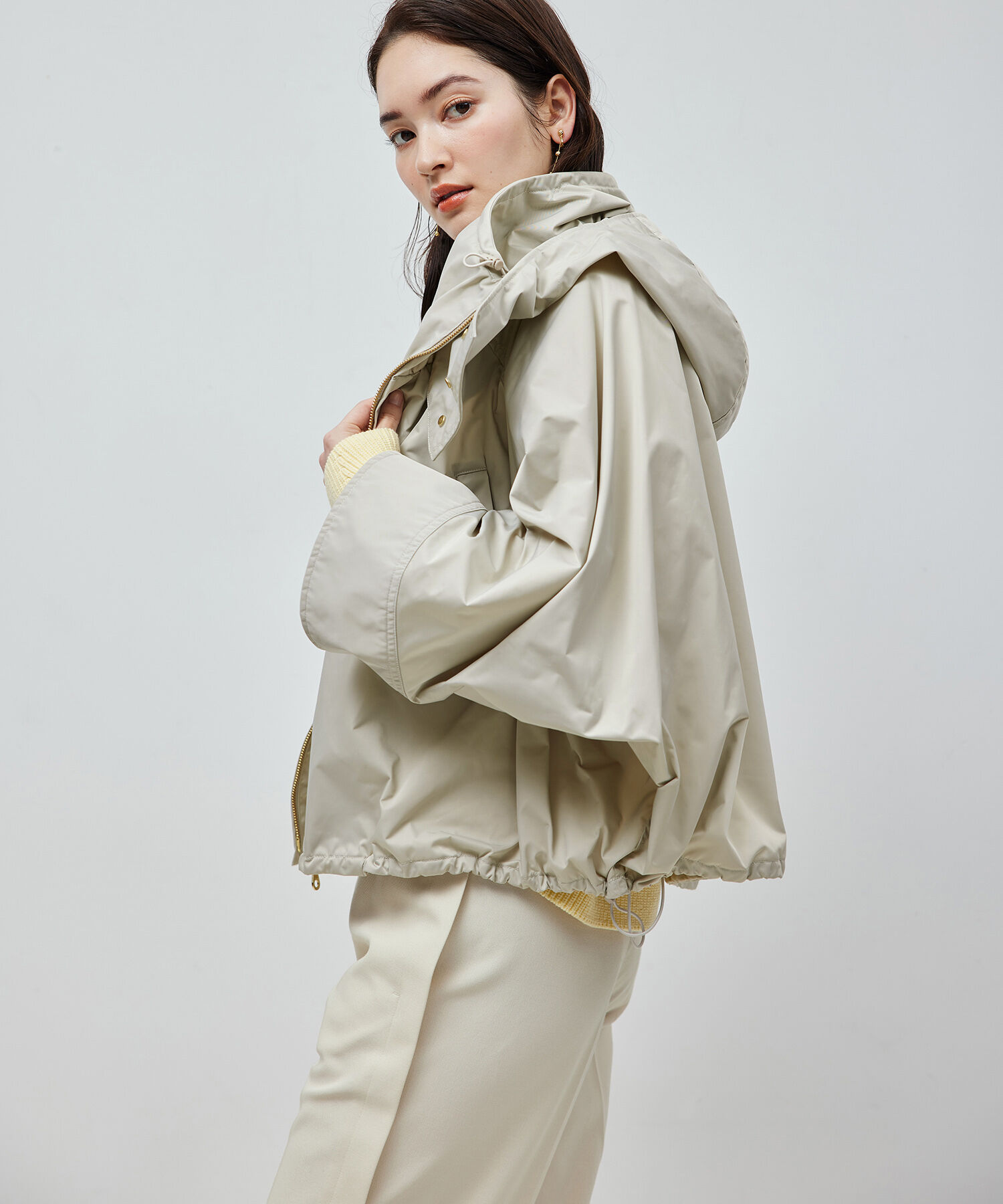 ROPE「ギャザーマウンテンパーカー【雑誌掲載】」|アウトドア|