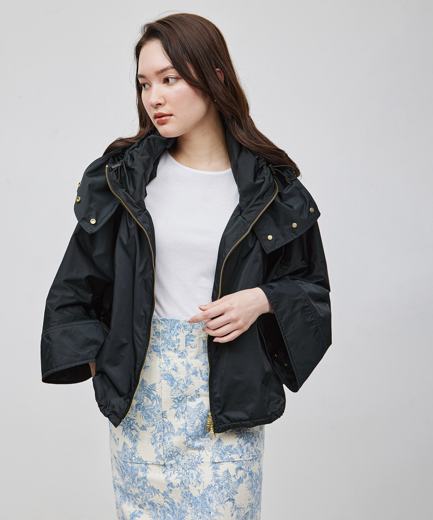 ROPE「ギャザーマウンテンパーカー【雑誌掲載】」|アウトドア|